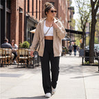 💞50K+ SOLD!☕🧘‍♀️Women's High Waist Wide Leg Pants – Soft stretch fabric, gentle tummy control! Flattering fit for every shape. Easy pull-on, no tricky buttons. Your everyday essential. 🧵🦵