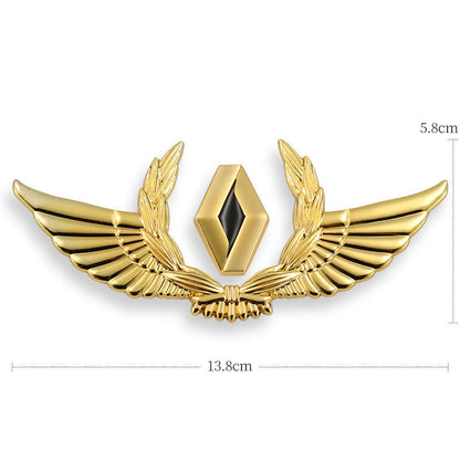 3D Car Gold Body Stickers to Block Scratches Decorative Stickers
