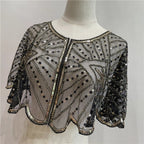 🔥 Vintage Lace Beaded Shawl🔥