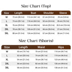 Men's Casual Solid Color Two-Piece Shorts Set