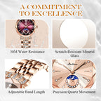 ⏳FLASH SALE! 50% OFF! 🔥Women's Fashionable Diamond Moon Star Watch