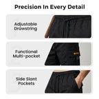 📢📢Big Sale Now On!⏰Men's Casual Cargo Shorts with Drawstring Waist