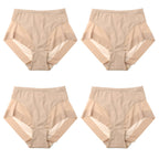 🎁(4 pieces) Buy 1 get 3 free ⏳High Waist Ice Silk Seamless Shaping Briefs