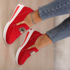 📢📢53% OFF !!!⏰Women's Casual Platform Slip-on Sneakers👞