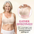 Comfortable Wireless Shaping Front-Fasten Bra
