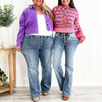 🎁Hot Sale 50% OFF👖Mid Rise Button Fly Bootcut Jeans