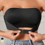 Women's Comfort Front Closure Strapless Bra