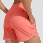 🌞Summer Hot Sale 50% OFF🩳Women's High-Waisted Quick-Dry Swim Shorts