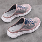 Comfortable and breathable slippers with closed toes