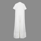 ⏳Time-limited Special⏰Women's Fashion V-Neck Loose Jumpsuit