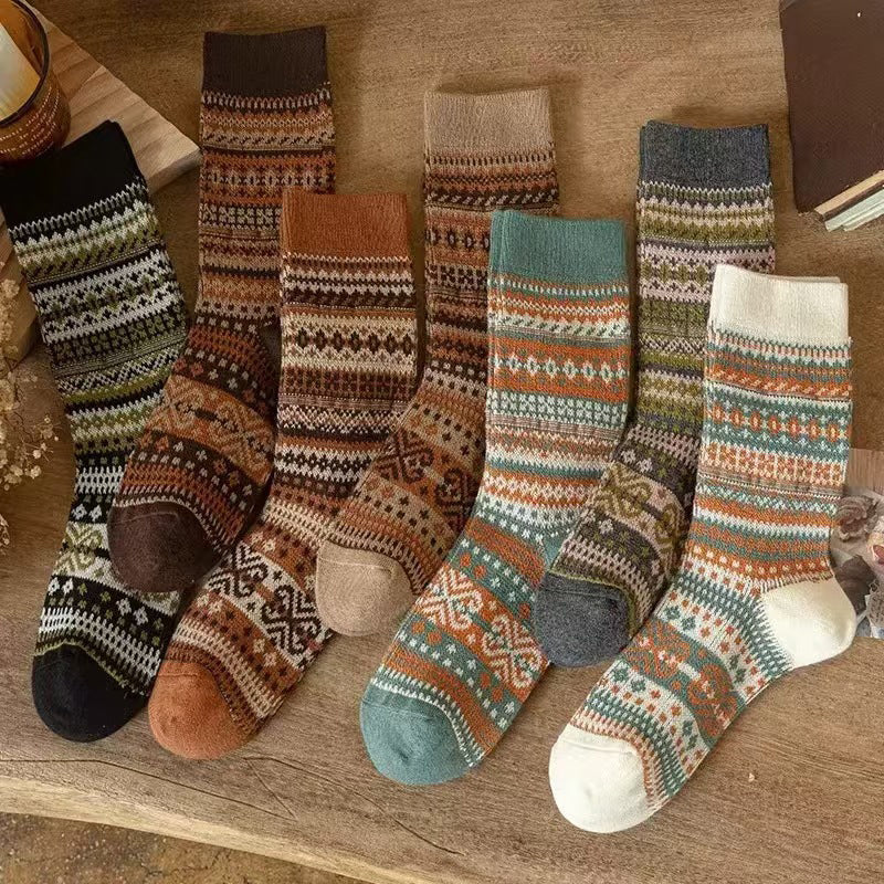 🔥Hot Sale Deals-Retro Ethnic Style Socks