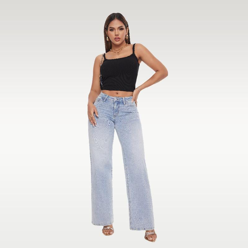 🔥2026 Pre-sale🔥Mid-low Rise Baggy Jeans