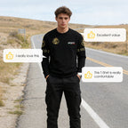 Men's Crew Neck Long Sleeve T-Shirt