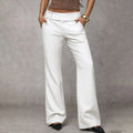 Women's Elegant Flared Suit Pants