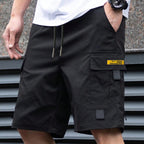 📢📢Big Sale Now On!⏰Men's Casual Cargo Shorts with Drawstring Waist