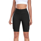 Women's Stretch High Waisted Biker Shorts