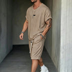🎁New arrival 50% OFF💥Men's Casual T-Shirt & Shorts Set