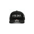 🧢2026 New Arrival😎Mesh Back Trucker Cap with "I Fix Shit" Embroidery – Breathable Outdoor Sun Hat🧢☀️