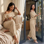 🎁2026 New Arrivals 50% OFF💥Women's Off-Shoulder Top & Pants 2-Piece Set
